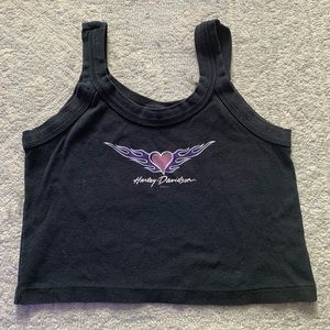 vintage Harley-Davidson top